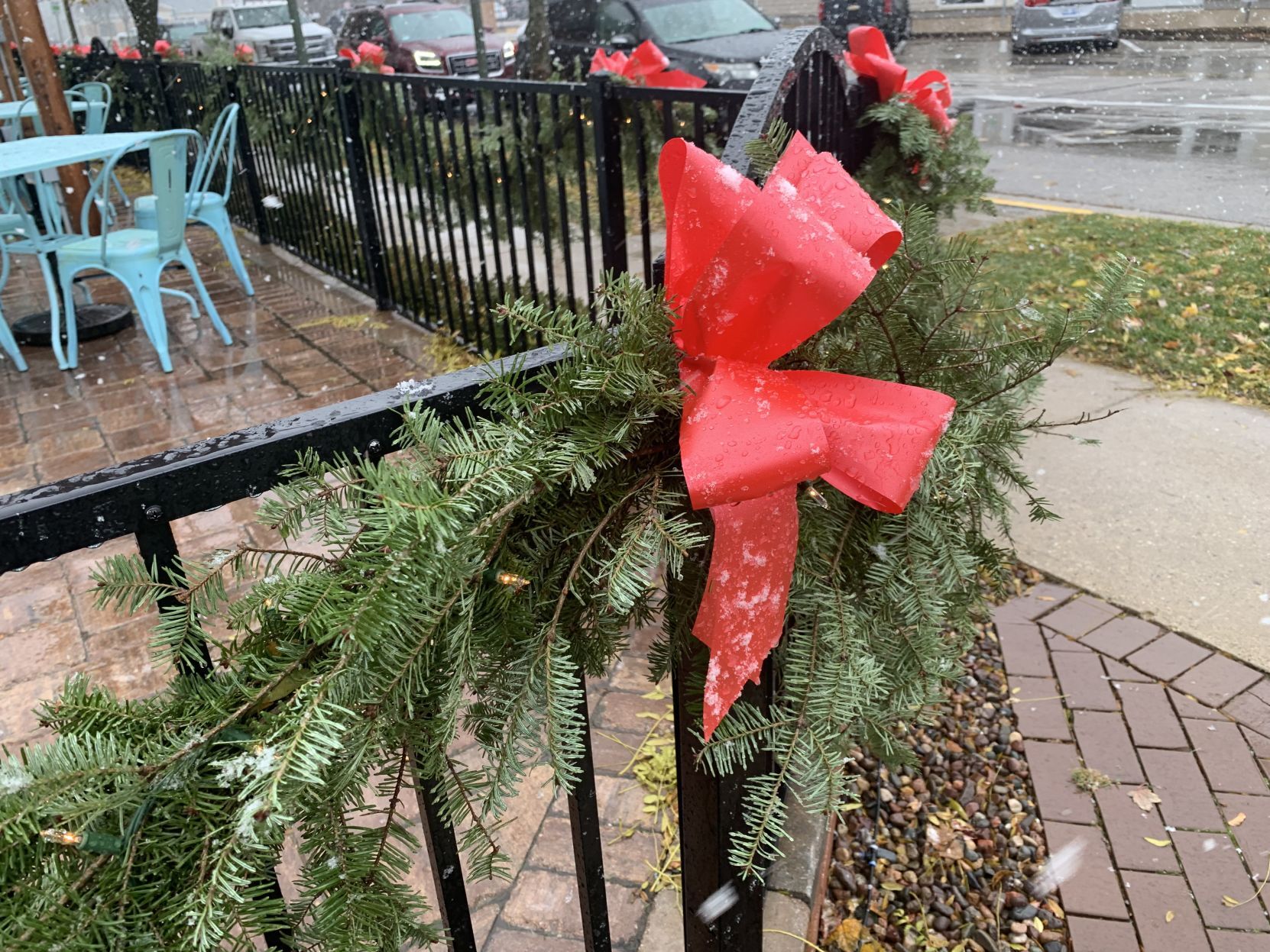 Lake Geneva snow Nov. 12, 2021